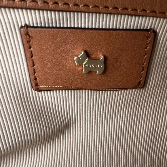 Radley London Brown Leather Crossbody Bag - Picture 6 of 15